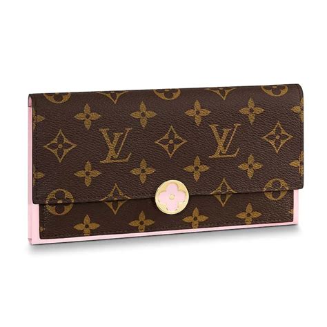 old flower lv wallet|louis vuitton vintage pink purses.